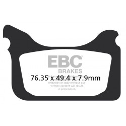 EBC Brzdové obloženie  Sintered MXS405