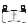 EBC Brzdové obloženie&nbsp; Sintered FA296HH
