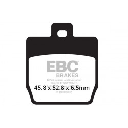 EBC Brzdové obloženie  Sintered SFA268HH