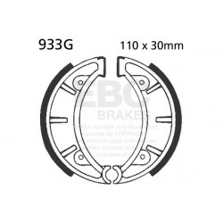 EBC Brzdové čeľuste Grooved 933G