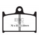 Brzdy EBC Moto EBC Brzdové obloženie Double-H Sintered FA145HH | ebc-brzdy.sk