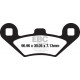 Brzdy EBC Moto EBC Brzdové obloženie  Sintered SFA131/2HH | ebc-brzdy.sk