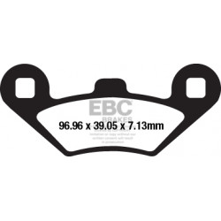 EBC Brzdové obloženie  Sintered SFA131/2HH