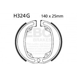 EBC Brzdové čeľuste Grooved H324G