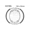 EBC Brzdové čeľuste Grooved H319G