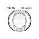 Brzdy EBC Moto EBC Brzdové čeľuste Grooved H331G | ebc-brzdy.sk