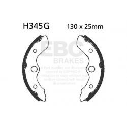 EBC Brzdové čeľuste Grooved H345G