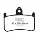 Brzdy EBC Moto EBC Brzdové obloženie Double-H Sintered FA187HH | ebc-brzdy.sk