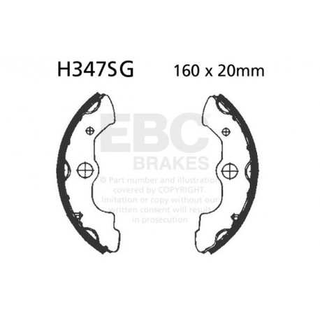 Brzdy EBC Moto EBC Brzdové čeľuste Grooved H347SG | ebc-brzdy.sk