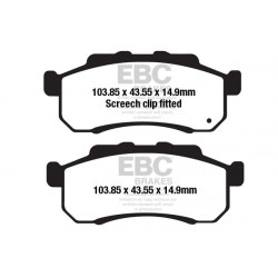EBC Brzdové obloženie  Sintered FA712R