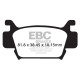 Brzdy EBC Moto EBC Brzdové obloženie R Series Sintered FA410R | ebc-brzdy.sk