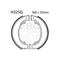 EBC Brzdové čeľuste Grooved H325G