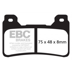 EBC Brzdové obloženie Double-H Sintered FA390HH