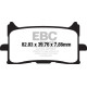 Brzdy EBC Moto EBC Brzdové obloženie  Sintered FA679HH | ebc-brzdy.sk