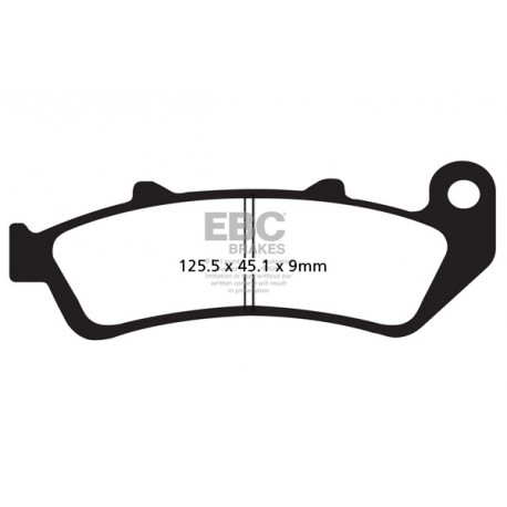 Brzdy EBC Moto EBC Brzdové obloženie  Sintered FA189HH | ebc-brzdy.sk
