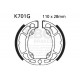 Brzdy EBC Moto EBC Brzdové čeľuste Grooved K701G | ebc-brzdy.sk