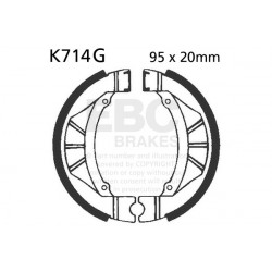EBC Brzdové čeľuste Grooved K714G