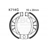 EBC Brzdové čeľuste Grooved K714G