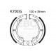 Brzdy EBC Moto EBC Brzdové čeľuste Grooved K703G | ebc-brzdy.sk