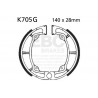 EBC Brzdové čeľuste Grooved K705G