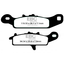 EBC Brzdové obloženie  Sintered FA342R