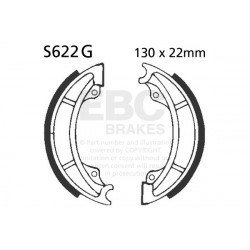 EBC Brzdové čeľuste Grooved S622G