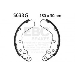 EBC Brzdové čeľuste Grooved S633G
