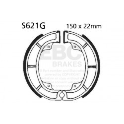 EBC Brzdové čeľuste Grooved S621G