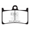 EBC Brzdové obloženie  Sintered FA252HH