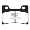 EBC Brzdové obloženie  Sintered FA182HH