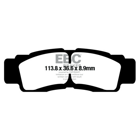 Brzdy EBC Moto EBC Brzdové obloženie  Sintered FA676R | ebc-brzdy.sk