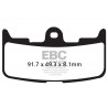 EBC Brzdové obloženie  Sintered FA345HH