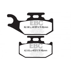 EBC Brzdové obloženie R Series Sintered FA317R