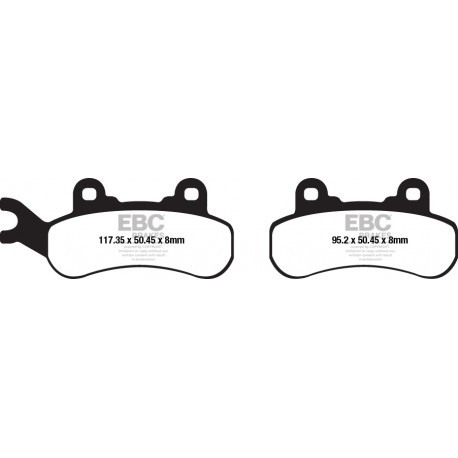 Brzdy EBC Moto EBC Brzdové obloženie  Sintered FA683R | ebc-brzdy.sk