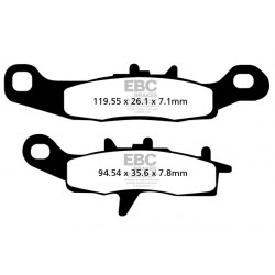 EBC Brzdové obloženie  Sintered FA349R