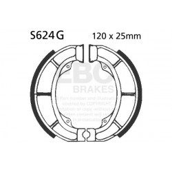 EBC Brzdové čeľuste Grooved S624G