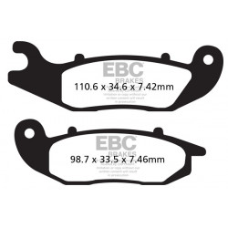 EBC Brzdové obloženie MXS MXS465