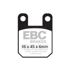EBC Brzdové obloženie MXS Off Road Race Sintered MXS115