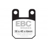 EBC Brzdové obloženie MXS MXS115
