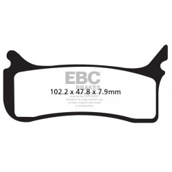 EBC Brzdové obloženie MXS MXS406