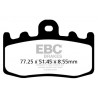 EBC Brzdové obloženie EPFA EPFA335HH