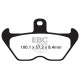 Brzdy EBC Moto EBC Brzdové obloženie EPFA Extreme Pro Sintered EPFA407HH | ebc-brzdy.sk