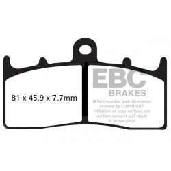 EBC Brzdové obloženie EPFA EPFA294HH
