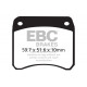 Brzdy EBC Moto EBC Brzdové obloženie EPFA EPFA016HH | ebc-brzdy.sk