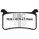 Brzdy EBC Moto EBC Brzdové obloženie EPFA Extreme Pro Sintered EPFA700HH | ebc-brzdy.sk