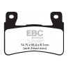 EBC Brzdové obloženie EPFA EPFA265HH