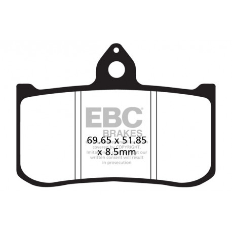 Brzdy EBC Moto EBC Brzdové obloženie EPFA EPFA239HH | ebc-brzdy.sk