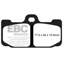 EBC Brzdové obloženie EPFA EPFA295HH