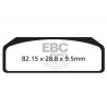 EBC Brzdové obloženie GPFA GPFAX442/4HH