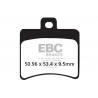 EBC Brzdové obloženie Organic SFA298